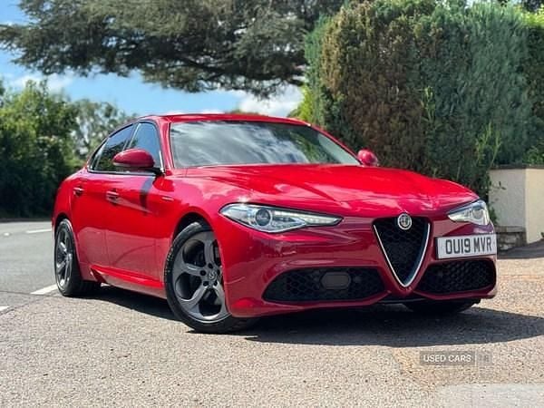 Red Used 2019 Alfa Romeo Giulia Veloce Sedan | £18,995 (Fair price) - Image 1/4