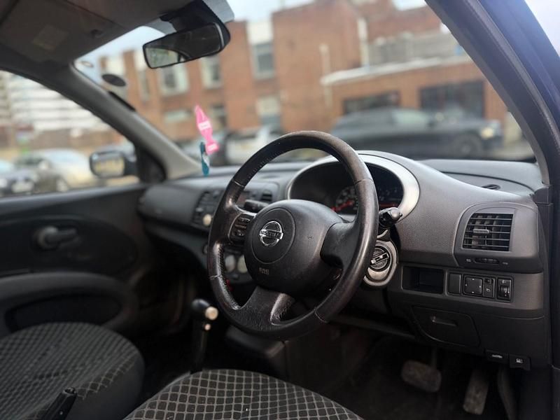 Used Nissan Micra 88 HP (64 kW) 2004 Blue Hatchback
