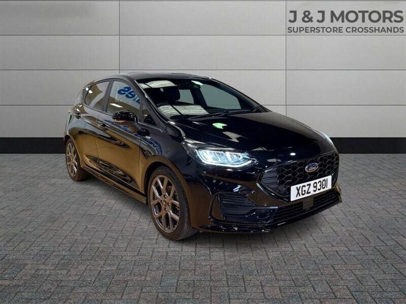 Black Used 2022 Ford Fiesta ST-Line Hatchback | £15,490 (Fair price) - Image 1/4