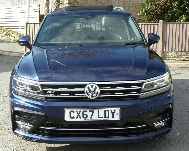 Used VW Tiguan R-line 180 HP (132 kW) 2017 Blue SUV