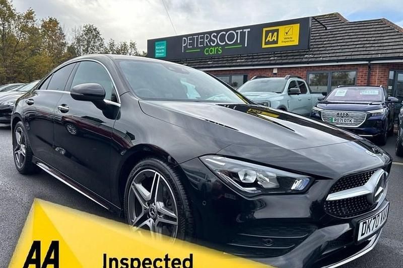 Used Mercedes CLA180 AMG line 136 HP (100 kW) 2020 Black Sedan