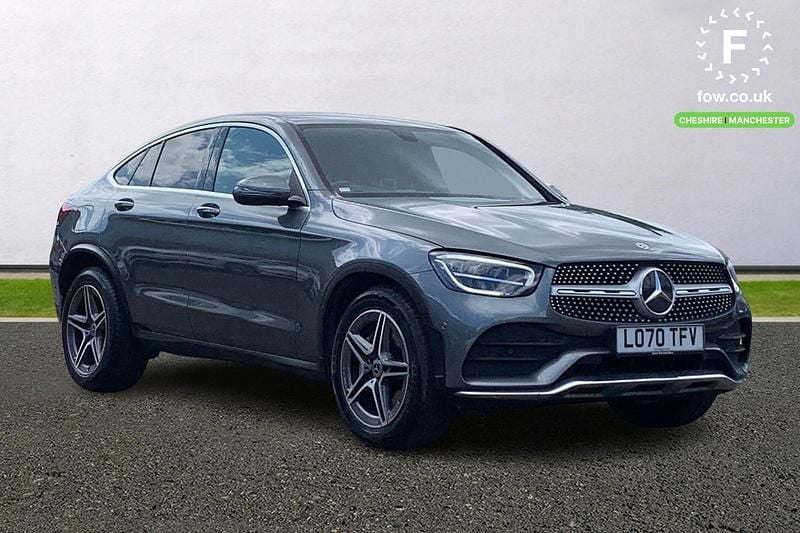 Grey Used 2021 Mercedes GLC220 AMG line Coupe | £30,499 (Fair price) - Image 1/4