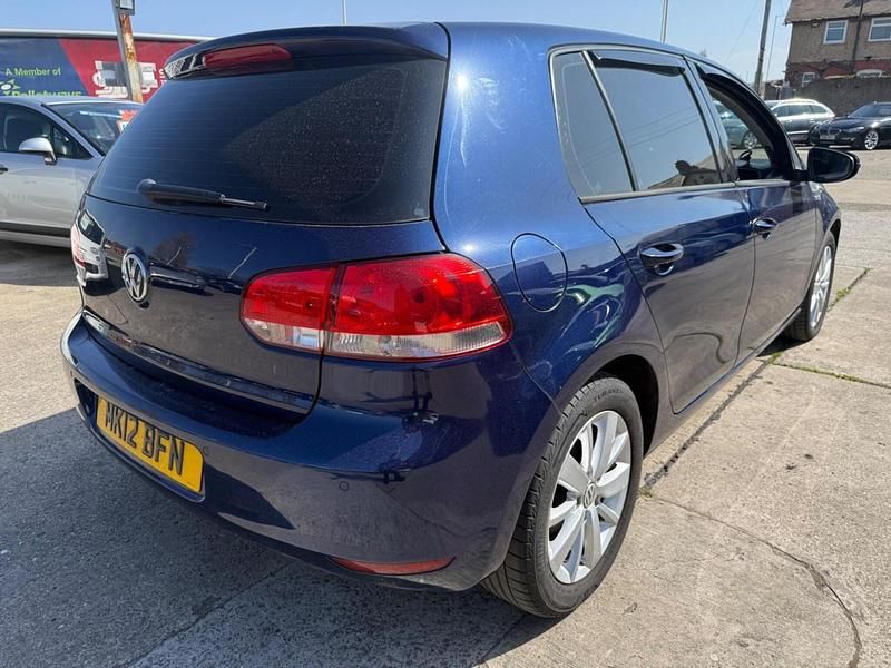 Used VW Golf VII Match 2012 Blue Hatchback