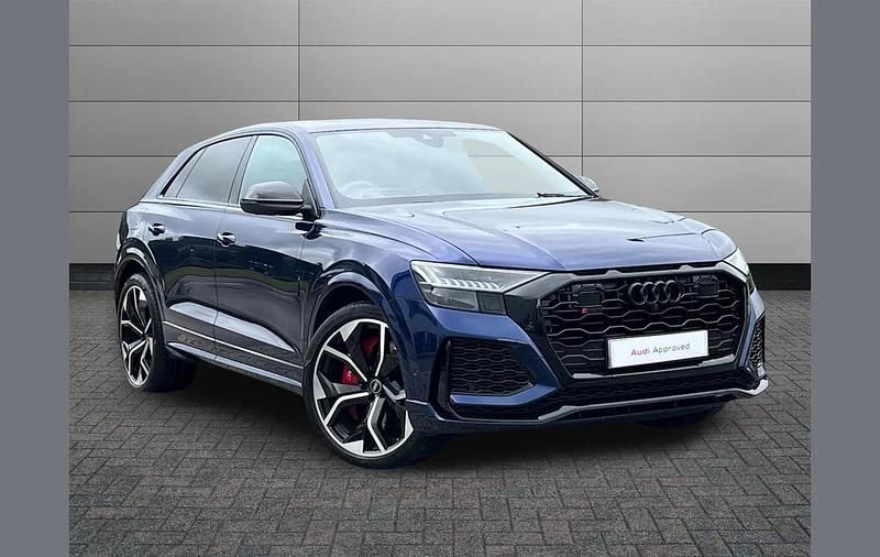 Blue Used 2022 Audi RS Q8 Advanced SUV | £84,338 (Expensive) - Image 1/4