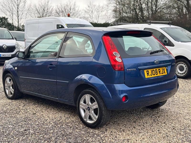 Used Ford Fiesta Zetec 2008 Blue Hatchback