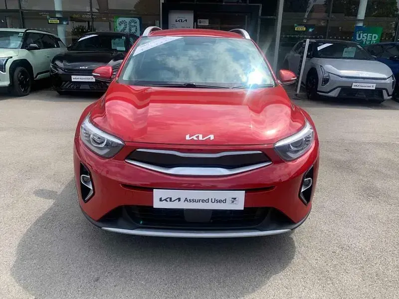 Used Kia Stonic 2021 Blaze red SUV