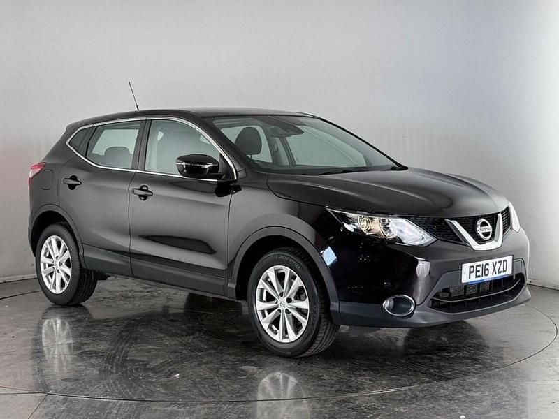 Black Used 2016 Nissan Qashqai Acenta SUV | £6,100 (Good price) - Image 1/3