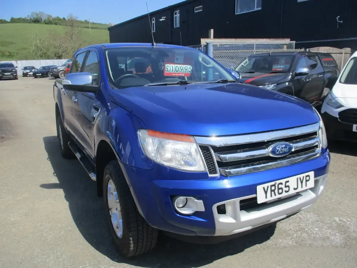 Used Ford Ranger Limited 150 HP (110 kW) 2015 Blue Pickup