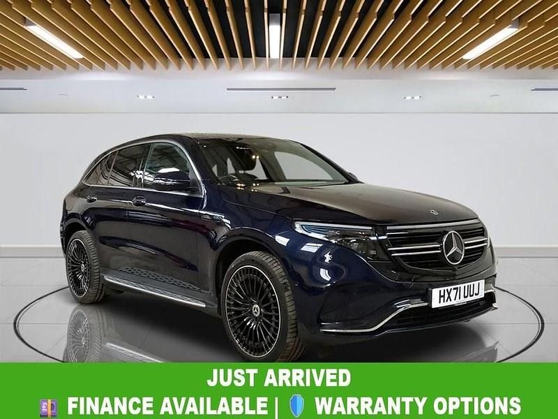 Used Mercedes EQC400 AMG line 300 kW (408 HP) 2021 Blue SUV