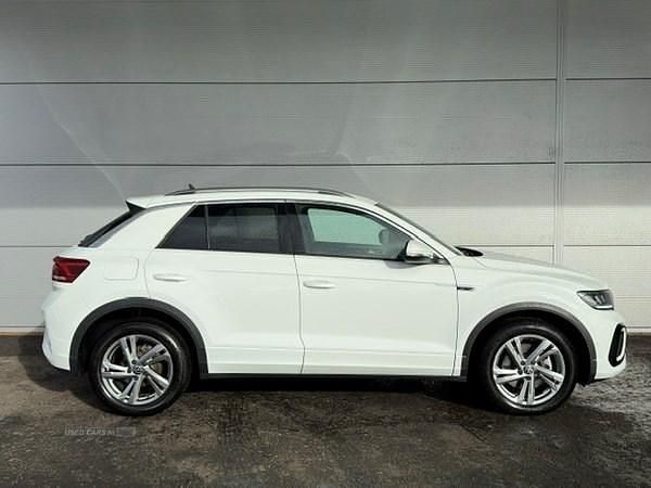 Used VW T-Roc R-line 150 HP (110 kW) 2024 White SUV