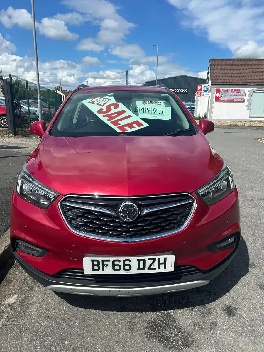 Used Vauxhall Mokka X Design Edition 140 HP (102 kW) 2016 Red SUV