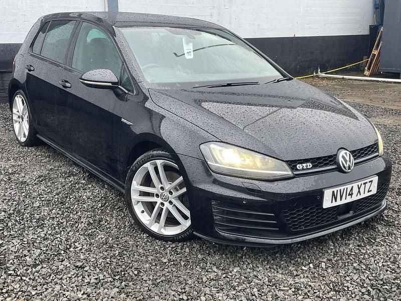 Used VW Golf VII GTD 2014 Black Hatchback