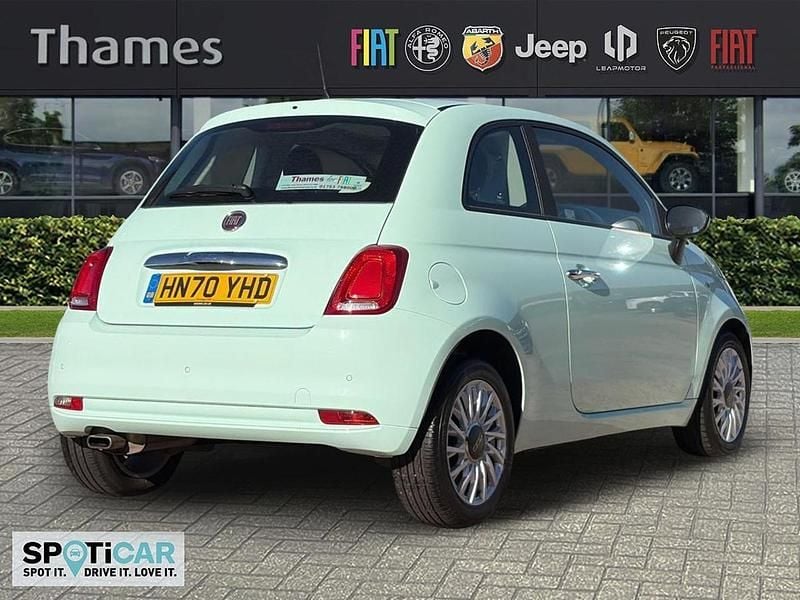 Used Fiat 500 Lounge 69 HP (50 kW) 2020 Green Hatchback