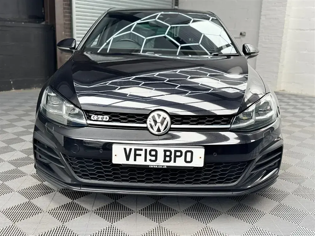 Used VW Golf VII GTD 184 HP (135 kW) 2019 Black Hatchback