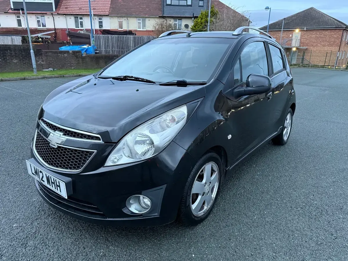 Used Chevrolet Spark LT 2012 Black Hatchback