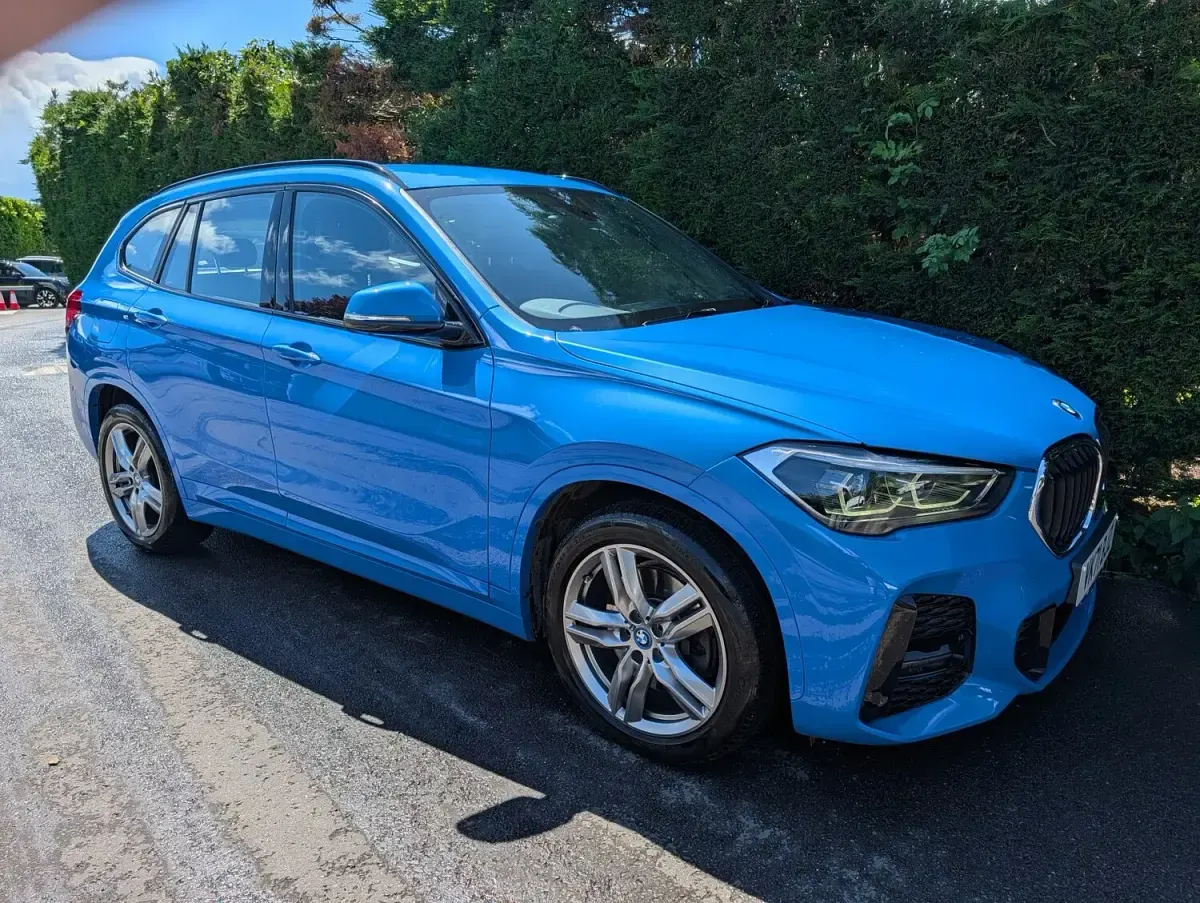 Used BMW X1 M Sport 216 HP (158 kW) 2022 Blue SUV