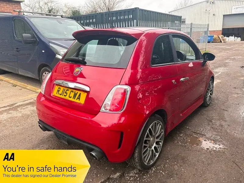 Used Abarth 500 Custom 135 HP (99 kW) 2015 Red Hatchback