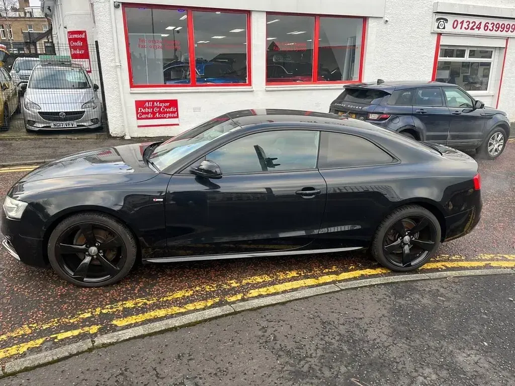 Used Audi A5 Black Edition 177 HP (130 kW) 2013 Black Coupe