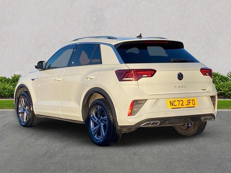 Used VW T-Roc R-line 190 HP (139 kW) 2022 White SUV