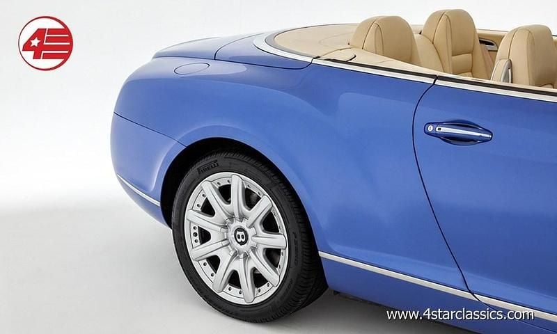 Used Bentley Continental GT Convertible 2007 Blue Cabriolet