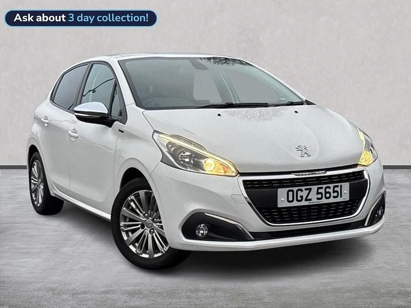 White Used 2019 Peugeot 208 Active Hatchback | £6,999 (Good price) - Image 1/4