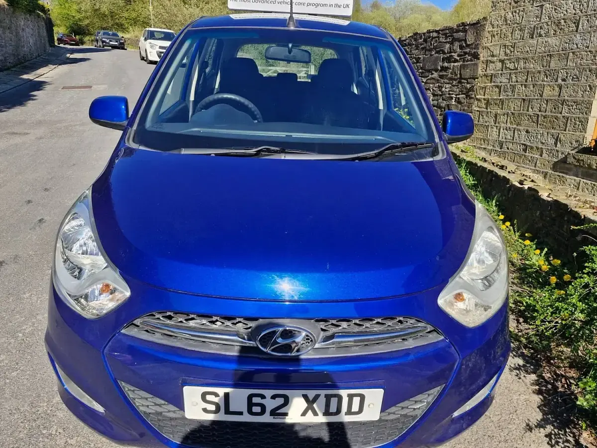 Used Hyundai i10 Active 86 HP (63 kW) 2012 Blue Hatchback