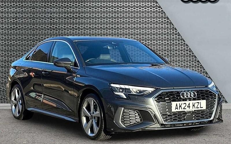 Grey Used 2024 Audi A3 S-Line Sedan | £21,625 (Good price) - Image 1/4
