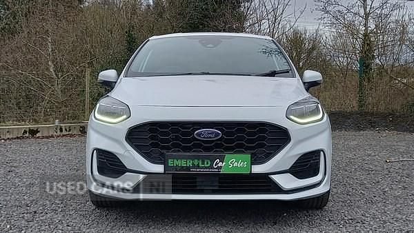 Usado Ford Fiesta ST-Line 125 CV (91 kW) 2022 Rojo Utilitario