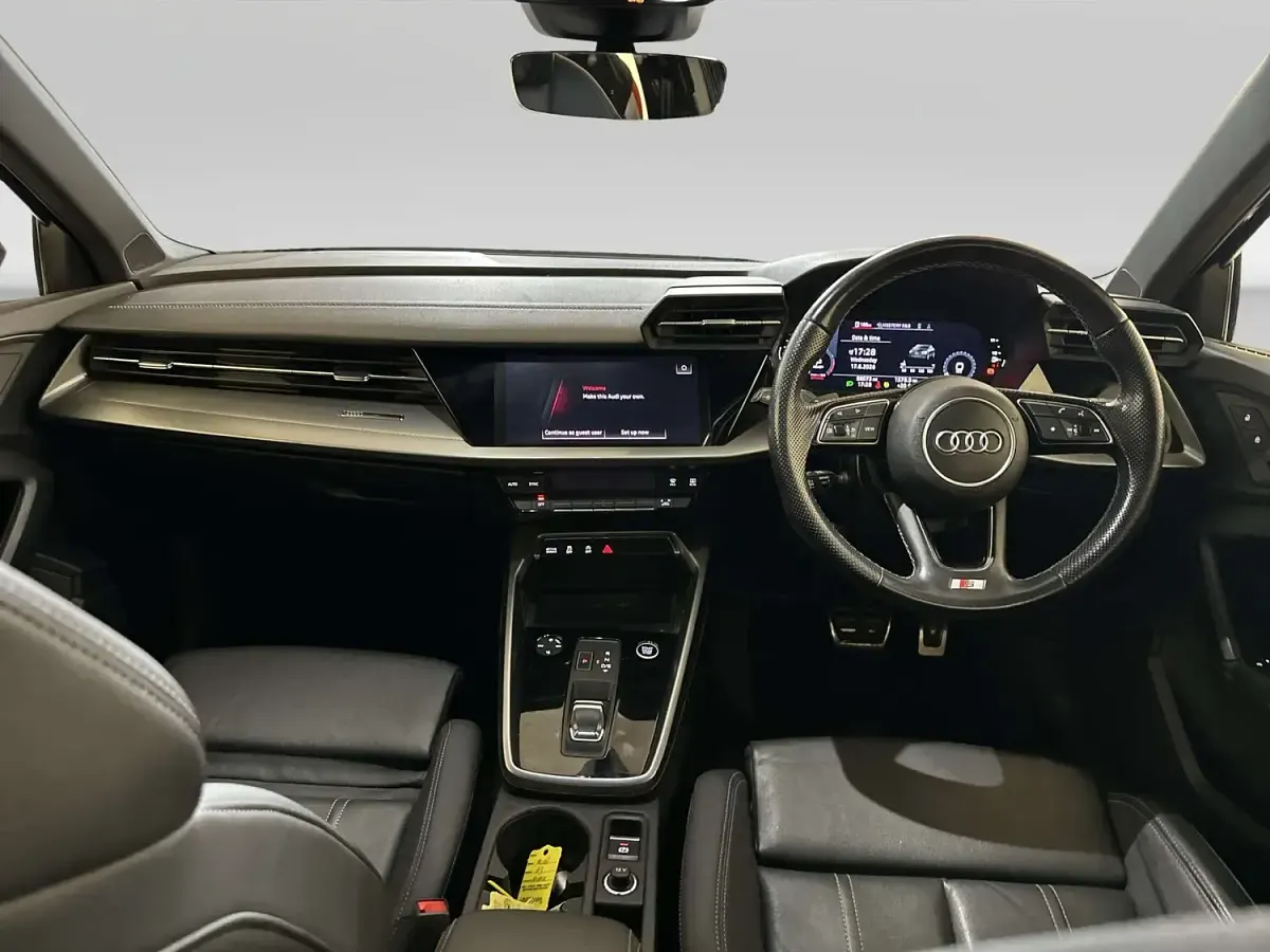 Used Audi A3 S-Line 110 HP (80 kW) 2022 Black Sedan