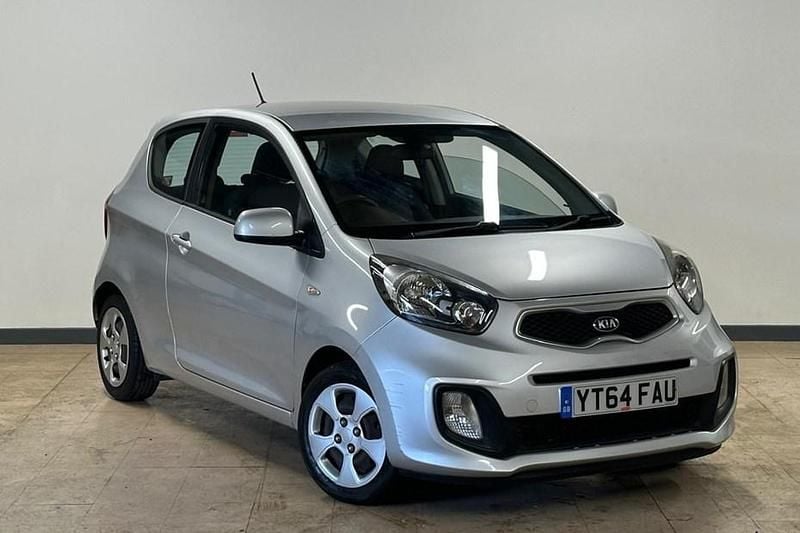 Used Kia Picanto 68 HP (50 kW) 2014 Silver Hatchback
