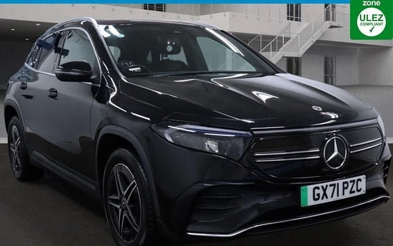 Black Used 2021 Mercedes EQA250 AMG line SUV | £18,000 (Good price) - Image 1/4