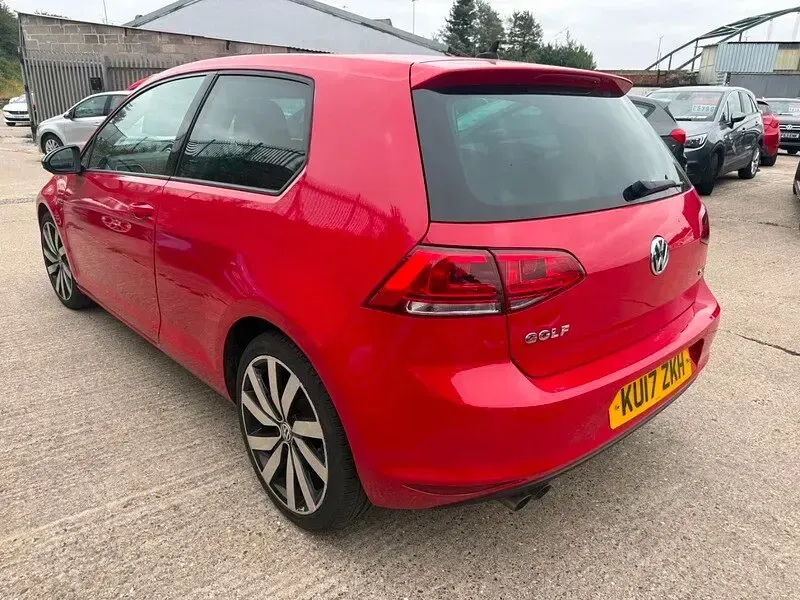 Used VW Golf VII GT 2017 Red Hatchback