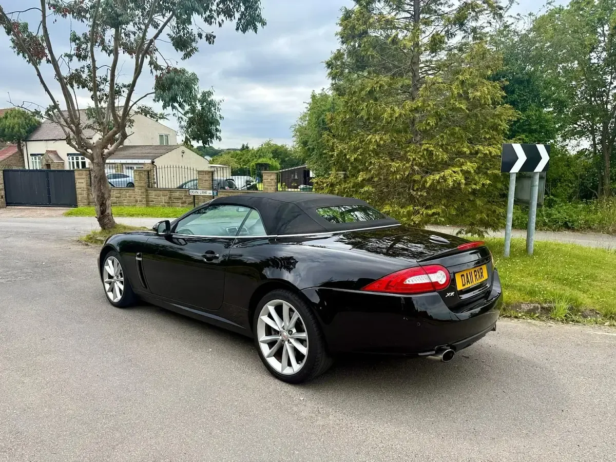 Used Jaguar XK 385 HP (283 kW) 2011 Black Cabriolet
