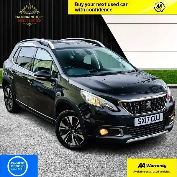 Used Peugeot 2008 Allure 2017 Black SUV