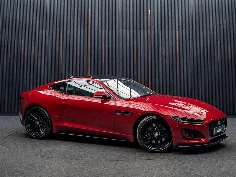 Used Jaguar F-Type R-Dynamic 300 HP (220 kW) 2022 Red Coupe