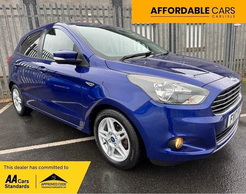 Blue Used 2017 Ford Ka Plus Zetec Hatchback | £6,750 (Fair price) - Image 1/4