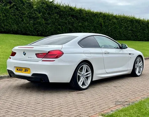 Used BMW 640 M Sport 2013 White Coupe