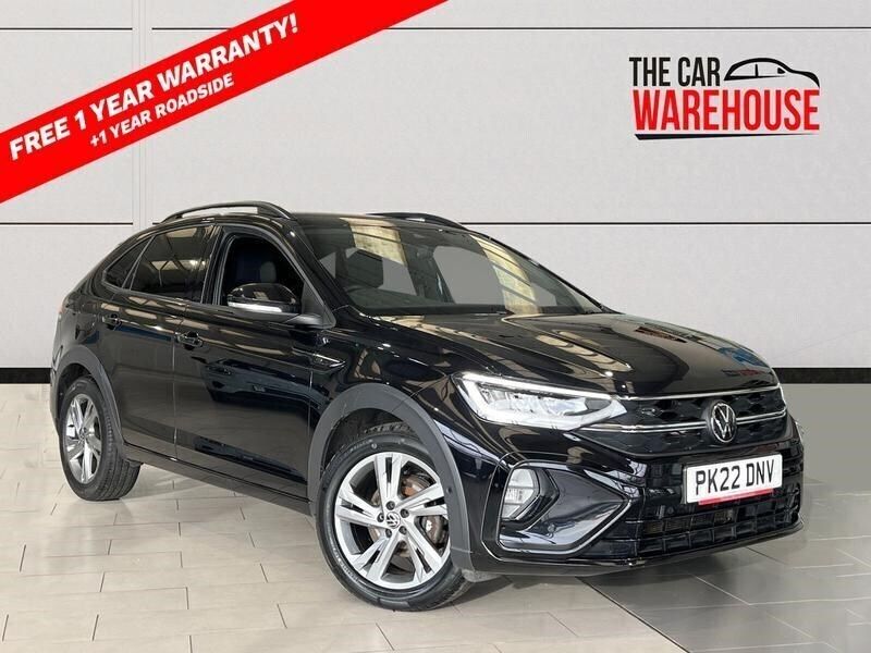 Black Used 2022 VW Taigo R-line SUV | £17,699 (Fair price) - Image 1/4