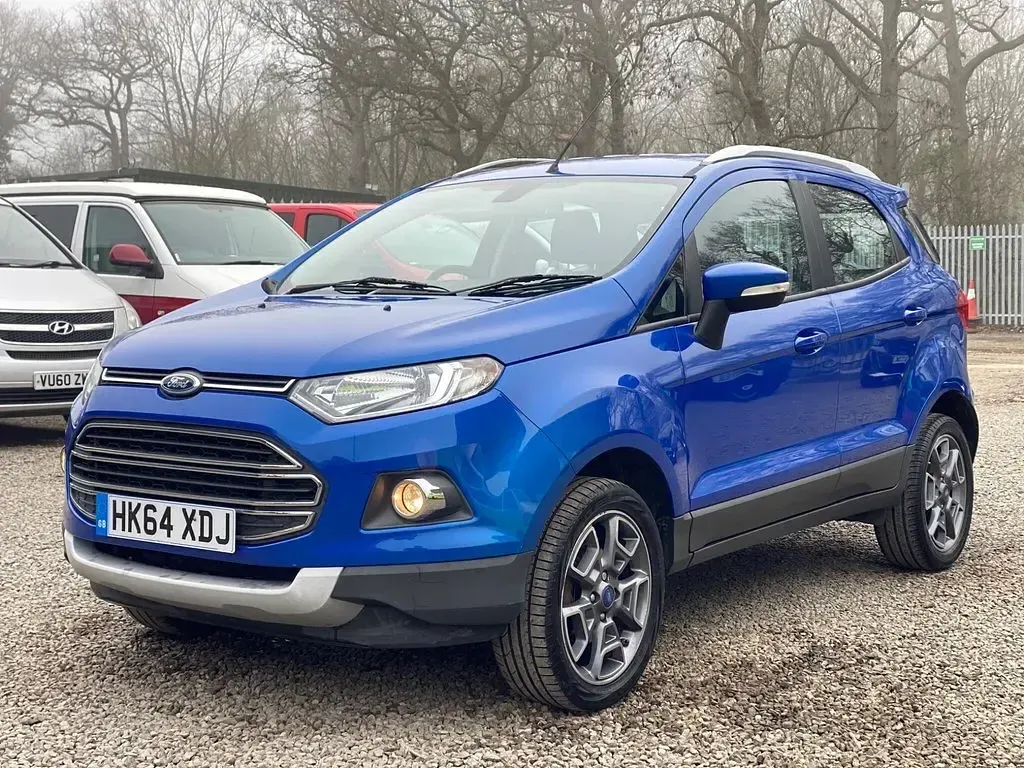 Used Ford Ecosport Titanium 125 HP (91 kW) 2015 Blue SUV