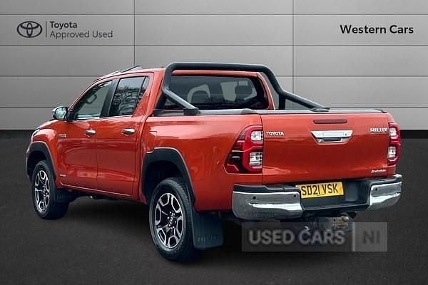 Used Toyota HiLux 2021 Orange Pickup