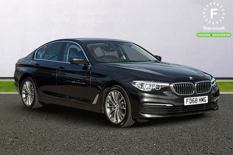 Grey Used 2018 BMW 530e Sport Line Sedan | £14,799 (Good price) - Image 1/3