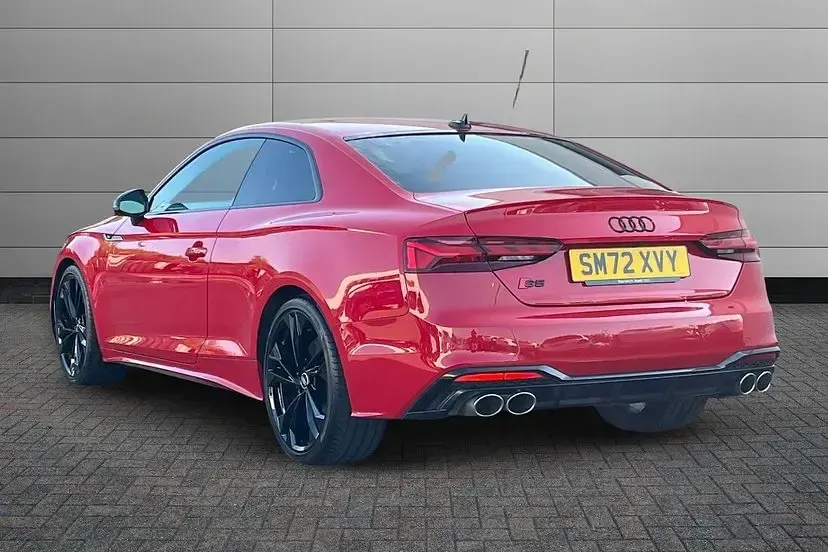 Used Audi S5 Black Edition 336 HP (247 kW) 2023 Red Coupe