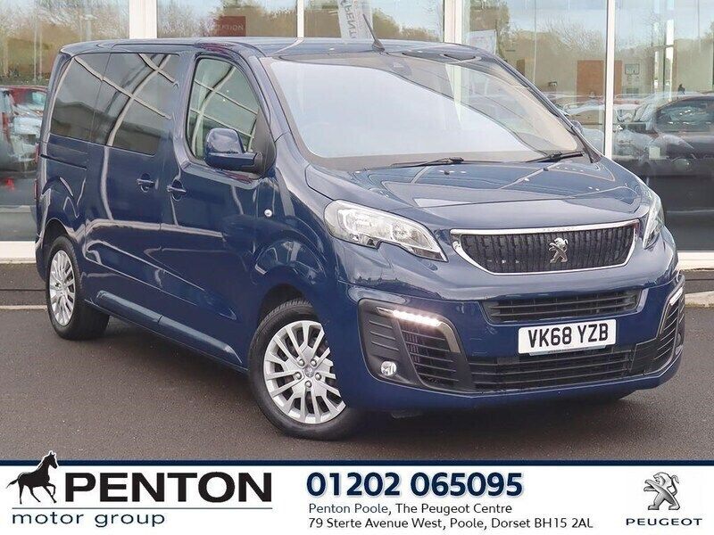 Blue Used 2018 Peugeot Traveller Active MPV | £23,490 (A bit pricey) - Image 1/4