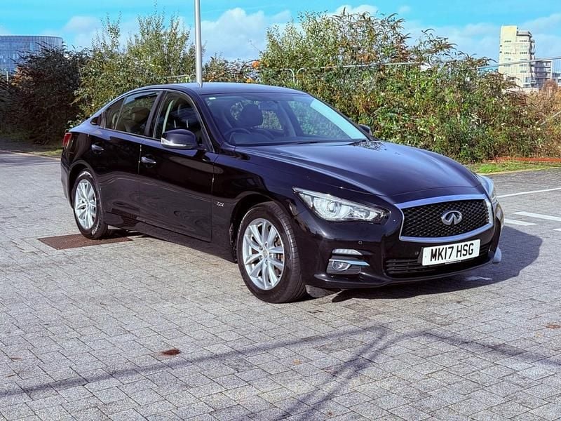 Black Used 2017 Infiniti Q50 Sedan | £6,995 (Fair price) - Image 1/4