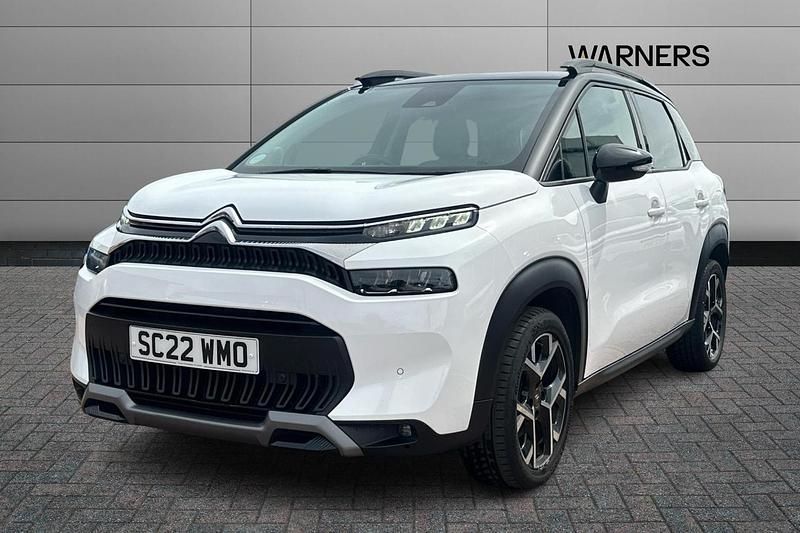 White Used 2022 Citroën C3 Aircross PureTech SUV | £14,495 (Fair price) - Image 1/4
