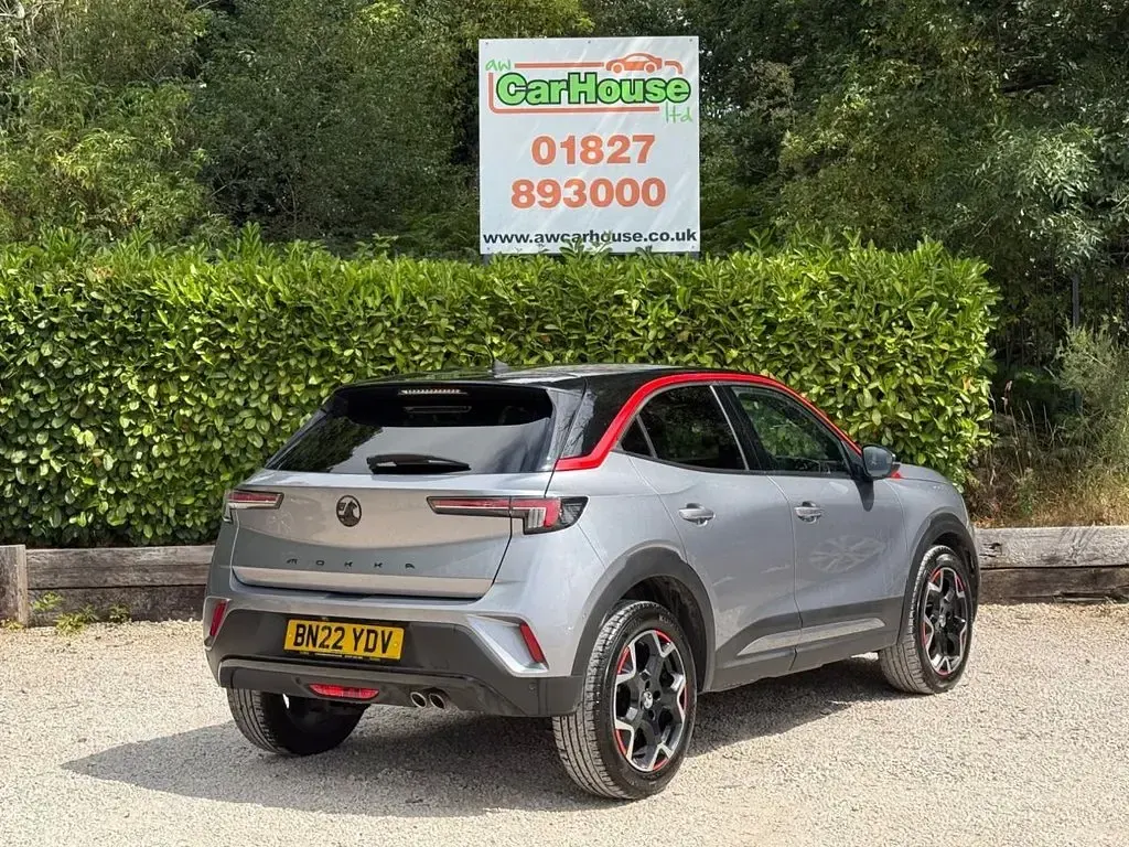 Used Vauxhall Mokka SRi 130 HP (95 kW) 2022 Grey SUV