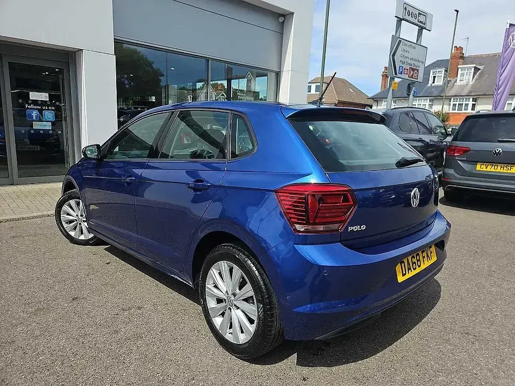 Used VW Polo SEL 115 HP (84 kW) 2018 Blue Hatchback