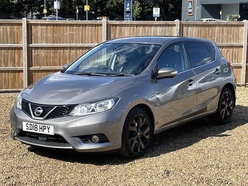 Grey Used 2018 Nissan Pulsar Tekna Hatchback | £6,700 (Good price) - Image 1/4