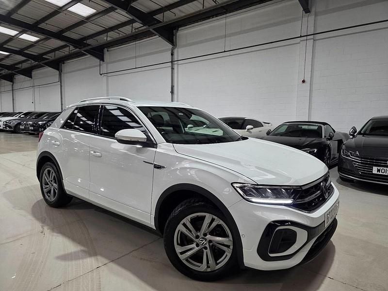Used VW T-Roc R-line 150 HP (110 kW) 2022 White SUV
