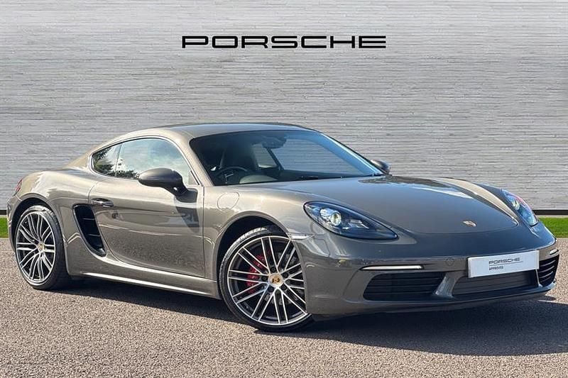 Agate grey Used 2018 Porsche Cayman Coupe | £44,900 (Good price) - Image 1/3